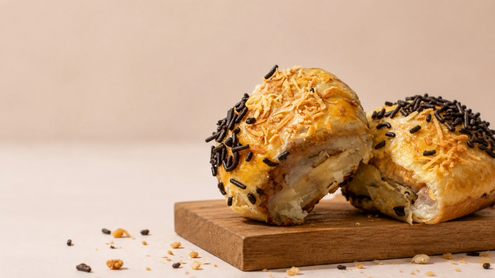 Bollendutt Pisang Cokelat Keju