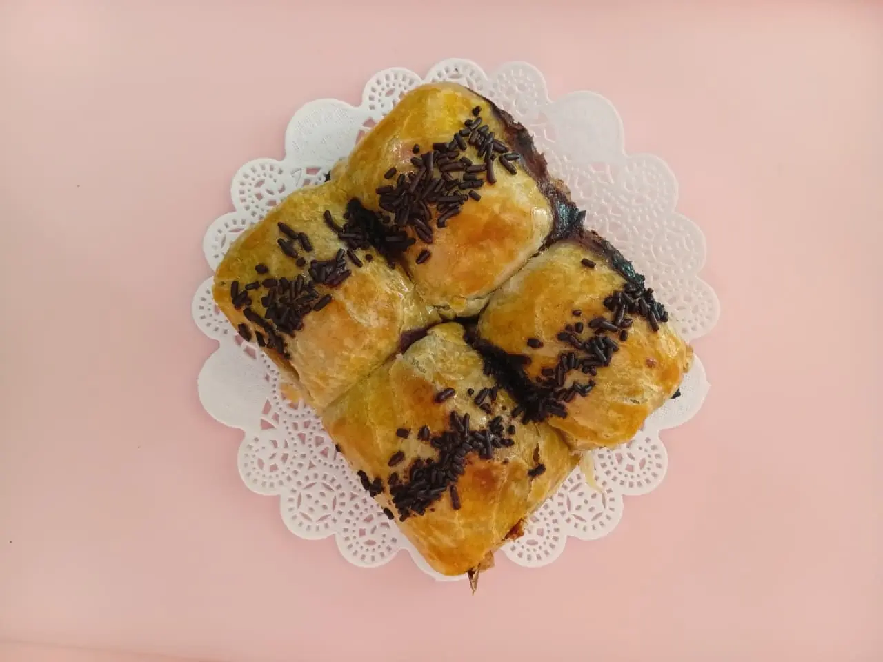 Bollendutt Pisang Coklat